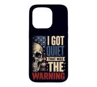 Je me suis calmé, c'était l'avertissement : introverti, Humeur Sarcastique Coque pour iPhone 15 Pro