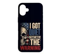 Je me suis calmé, c'était l'avertissement : introverti, Humeur Sarcastique Coque pour iPhone 16 Plus