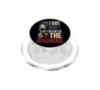 Je me suis calmé, c'était l'avertissement : introverti, Humeur Sarcastique PopSockets PopGrip pour MagSafe