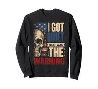 Je me suis calmé, c'était l'avertissement : introverti, Humeur Sarcastique Sweatshirt