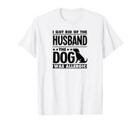 Je me suis débarrassé de Mon Mari, Le Chien était Allergique T-Shirt Graphique avec Valeur