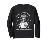 Je me suis demandé si j'allais Bien Skeleton Manche Longue