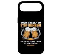 Je me suis Dit d'arrêter de Boire Une Blague sur Alcohol NeverSober Coque pour iPhone Air