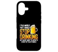 Je me suis Dit Que Je devais arrêter de Boire de la bière Coque pour iPhone 17