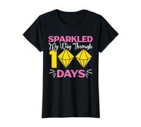 Je me suis frayé Un Chemin à Travers 100 Jours d'école Professeur T-Shirt Graphique avec Valeur
