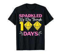 Je me suis frayé Un Chemin à Travers 100 Jours d'école Professeur T-Shirt Graphique avec Valeur