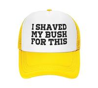 Je me suis rasé Les Cheveux pour ce Chapeau pour Hommes, Casquettes de Camionneur, Chapeaux Tendance et Amusants pour Femmes, Casquette de Baseball Fantaisie, Cadeaux