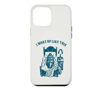Je me suis réveillé comme ça Humour littéraire de la Coque pour iPhone 12 Pro Max