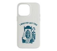 Je me suis réveillé comme ça Humour littéraire de la Coque pour iPhone 14 Pro Max