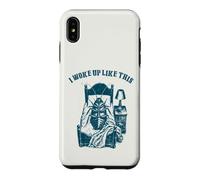 Je me suis réveillé comme ça Humour littéraire de la Coque pour iPhone XS Max