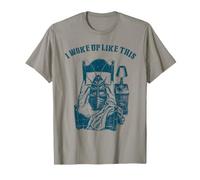 Je me suis réveillé comme ça Humour littéraire de la T-Shirt