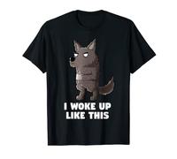 Je me suis réveillé comme ce matin grognon T-Shirt