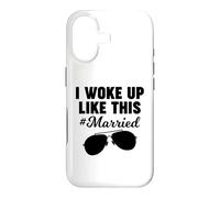 Je me suis réveillée comme ça, mariée. Coque pour iPhone 17