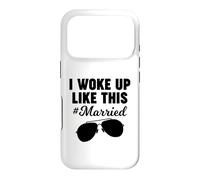 Je me suis réveillée comme ça, mariée. Coque pour iPhone 17 Pro