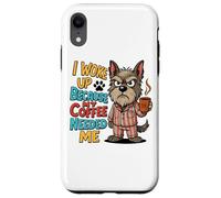Je me suis réveillée Parce Que Mon café Avait Besoin de Moi Coque pour iPhone XR
