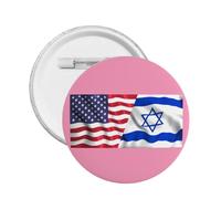 Je me tiens avec Israël épingle drapeau américain prier pour Israël épingle Israël forte épingle j'aime Israël épingle Israël bouton rond badge épingle médaille épingles broche fournitures de fête é