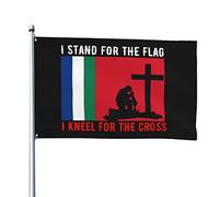 Je Me Tiens Debout Pour Les Moluques Du Sud Et Je M'Agenouille Devant La Croix Drapeaux De Jardin Avec Œillets Garden Flag Drôle Drapeau De Jardin Décoration Pour Intérieure Pelouse Patio 90X152Cm