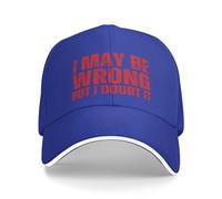 Je me Trompe Peut-être, mais j'en Doute. Casquette de Baseball pour Homme et Femme. Casquette de Camionneur.