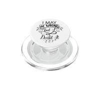 Je me Trompe Peut-être, mais j'en Doute PopSockets PopGrip pour MagSafe