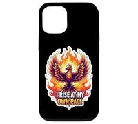 Je m'élève à mon rythme Phoenix Rising Adversity Reconstruct Coque pour iPhone 12/12 Pro