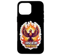 Je m'élève à mon rythme Phoenix Rising Adversity Reconstruct Coque pour iPhone 16 Pro Max
