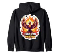 Je m'élève à mon rythme Phoenix Rising Adversity Reconstruct Sweat à Capuche