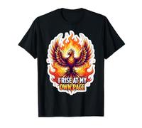 Je m'élève à mon rythme Phoenix Rising Adversity Reconstruct T-Shirt