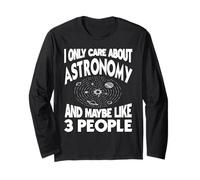 Je M'en Fous de Tout Sauf Astronomie et 3 Gens Manche Longue