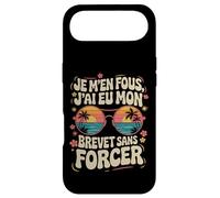 Je M'en Fous J'Ai EU Mon Brevet sans Forcer, Réussite 2026 Coque pour iPhone Air