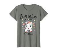 Je m'en fous je suis la Mariée Bride EVJF Femme Licorne T-Shirt