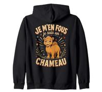 Je M'en Fous Je suis Un Chameau - Cute Camel Sweat à Capuche