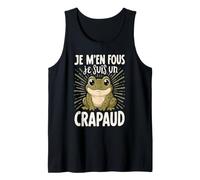 Je M'en Fous Je suis Un Crapaud - Crapaud Mignon Débardeur