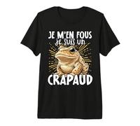 Je M'en Fous Je suis Un Crapaud - Crapaud Mignon T-Shirt Haut de Gamme