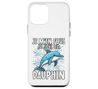 Je M'en Fous Je suis Un Dauphin - Dauphin Mignon Coque pour iPhone 12 Mini