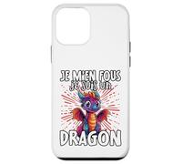 Je M'en Fous Je suis Un Dragon - Dragon Mignon Coque pour iPhone 12 Mini