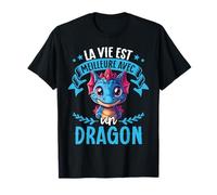 Je M'en Fous Je Suis Un Dragon - Dragon Mignon T-Shirt