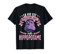 Je M'en Fous Je Suis Un Hippopotame - Hippopotame Mignon T-Shirt