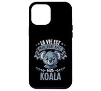 Je M'en Fous Je suis Un Koala - Koala Mignon Coque pour iPhone 12 Pro Max