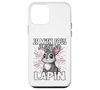Je M'en Fous Je suis Un Lapin - Lapin Mignon Coque pour iPhone 12 Mini