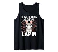 Je M'en Fous Je suis Un Lapin - Lapin Mignon Débardeur