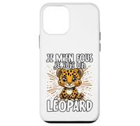 Je M'en Fous Je suis Un Léopard - Léopard Mignon Coque pour iPhone 12 Mini