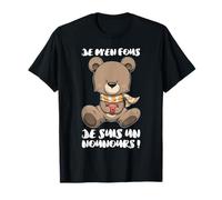 Je M'en Fous Je Suis Un Nounours Humour Peluche Animal Ours T-Shirt