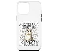 Je M'en Fous Je suis Un Phoque - Phoque Mignon Coque pour iPhone 12 Pro Max