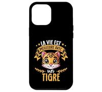 Je M'en Fous Je suis Un Tigre - Tigre Mignon Coque pour iPhone 12 Pro Max