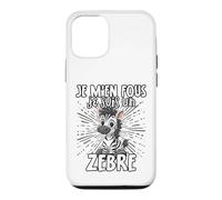 Je M'en Fous Je suis Un Zèbre - Zèbre Mignon Coque pour iPhone 12/12 Pro