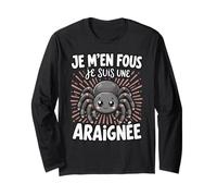 Je M'en Fous Je suis Une Araignée - Sweet Spider Manche Longue