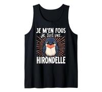 Je M'en Fous Je suis Une Hirondelle - Mignonne Hirondelle Débardeur