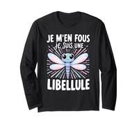 Je Men Fous Je suis Une Libellule - Sweet Dragonfly Manche Longue
