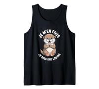 Je Men Fous Je suis Une Loutre Humour Loutre Kawaii Débardeur