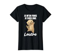 Je M'en Fous Je suis Une Loutre - Loutre Douce T-Shirt Graphique avec Valeur